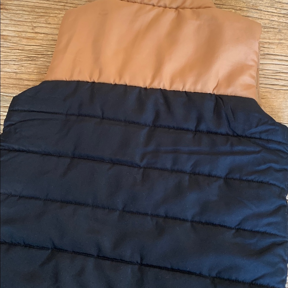 3T Timberland Puffer Vest Black Brown Excellent - Picture 5 of 5